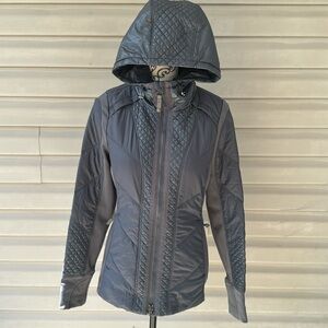 Athleta Quilted Gray Jacket